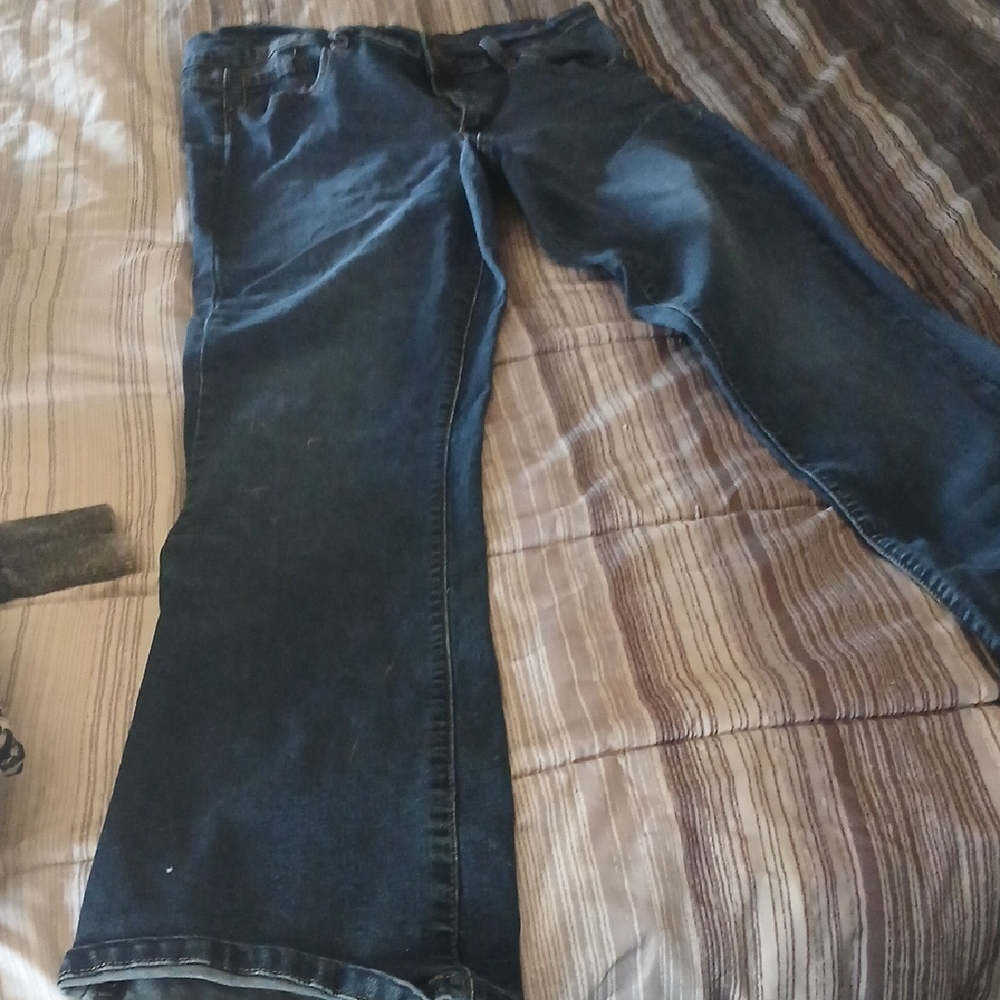 Dex Indigo Blue Straight Leg Jeans